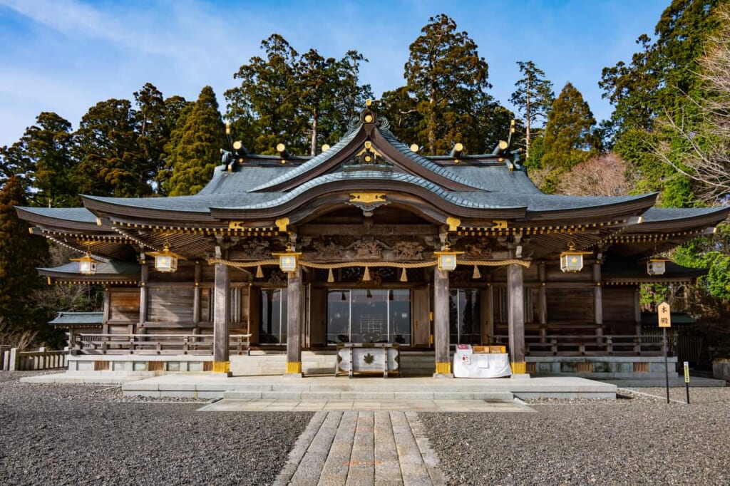 Sanctuaire principal du Akihasan Hongu Akiha Jinja