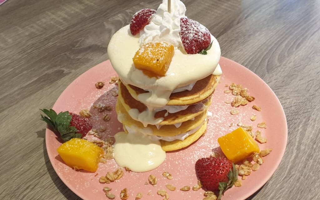 les pancakes japonais sont non seulement très esthétiques mais en plus délicieux