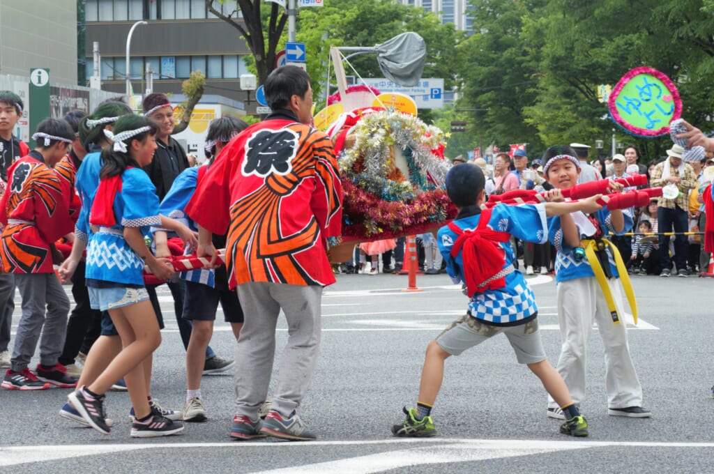 Kobe Samba festival - costumes de matsuri