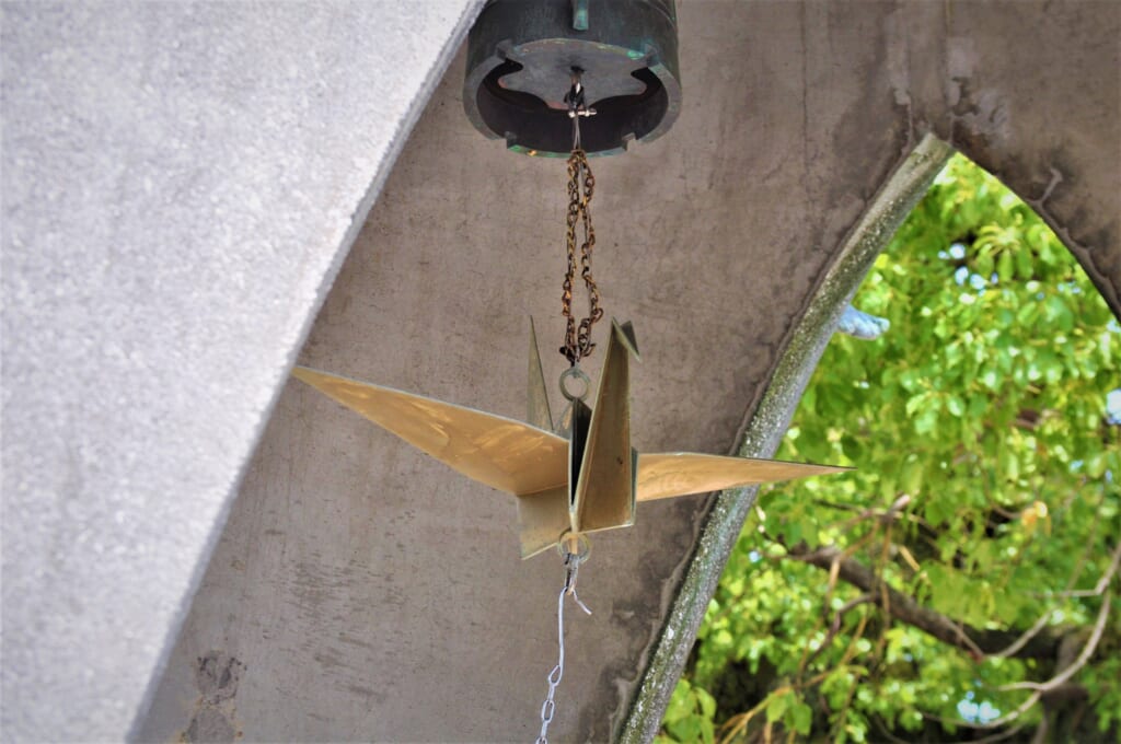 Grue du Monument de la Paix des Enfants à Hiroshima