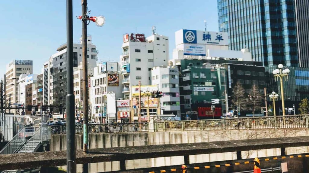 Gare de Yotsuya - Lieu réel