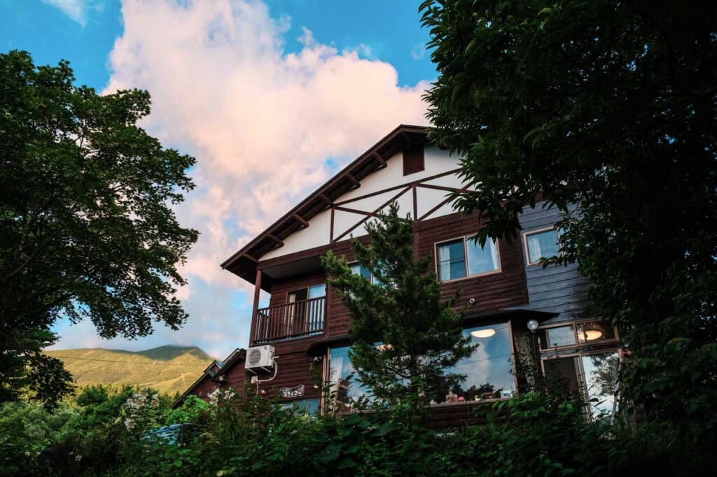 Auberge de montagne à Semboku, Akita, Japon