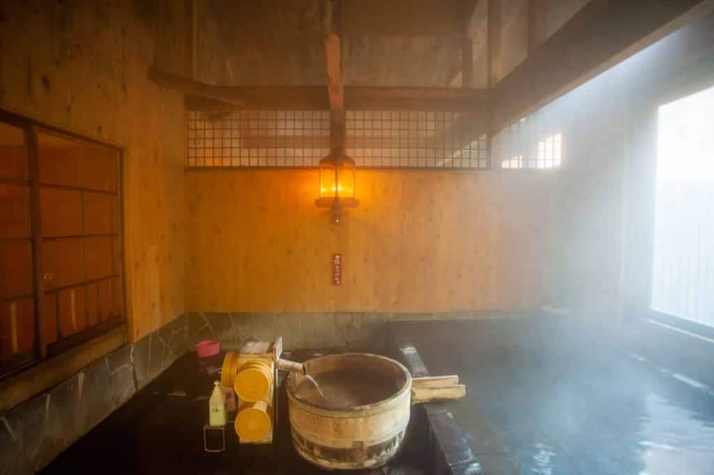 bain public traditionnel du Japon