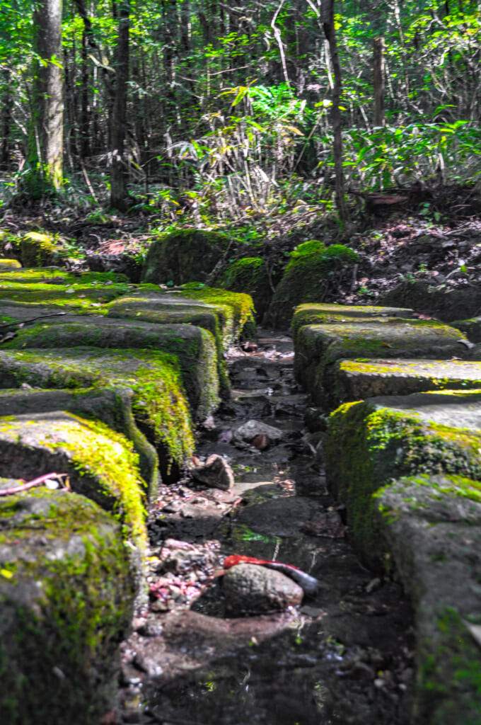 Route pavée de la Nakasendo