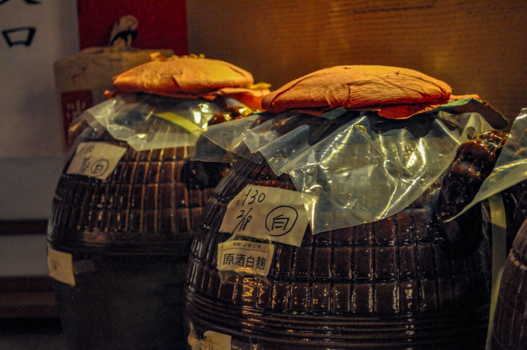 Barils de Shochu