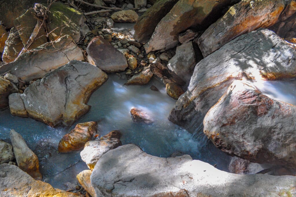 Eau des onsens à Kirishima