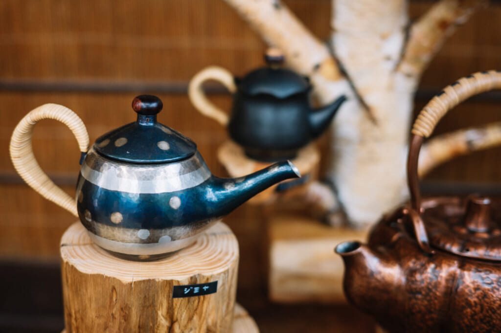 Théière en cuivre de gyokusendo