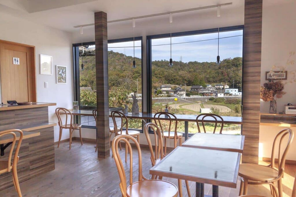 la café Rich Fruit à Oumi no Sato