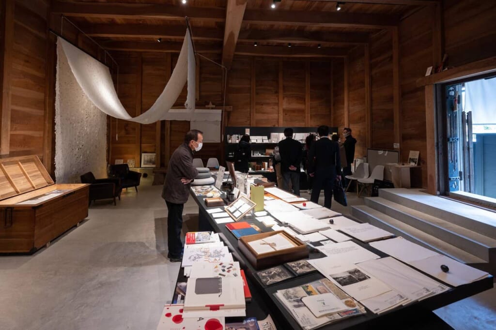 Boutique de papier washi à Echizen