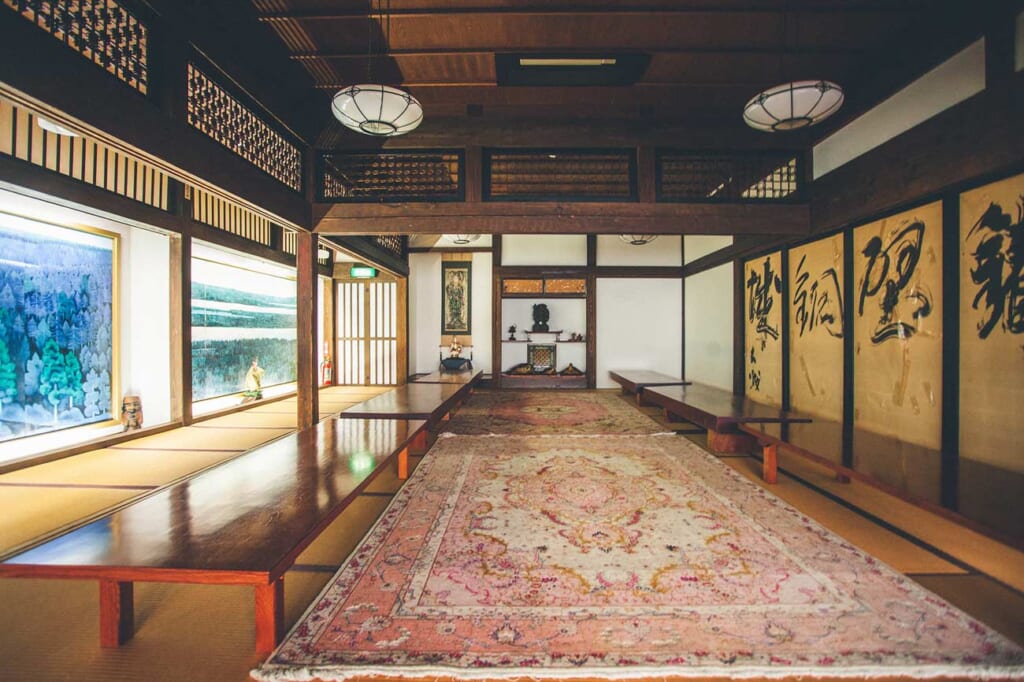 Le restaurant Hyakusuien à Kakunodate