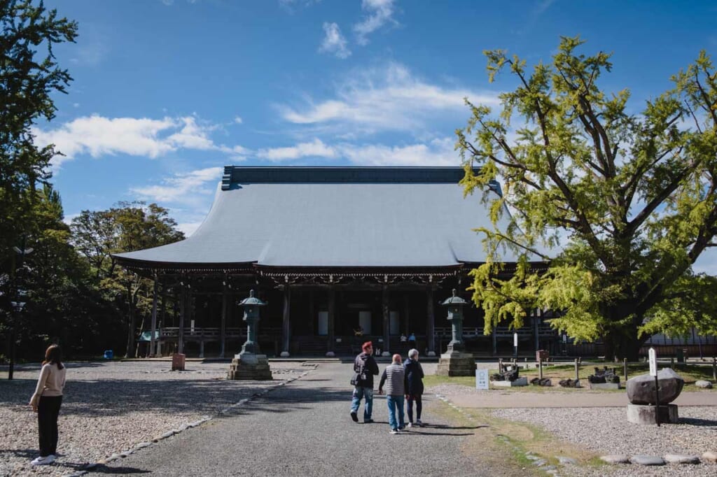 Bâtiment principal du temple Shoko-ji à Takaoka, Toyama