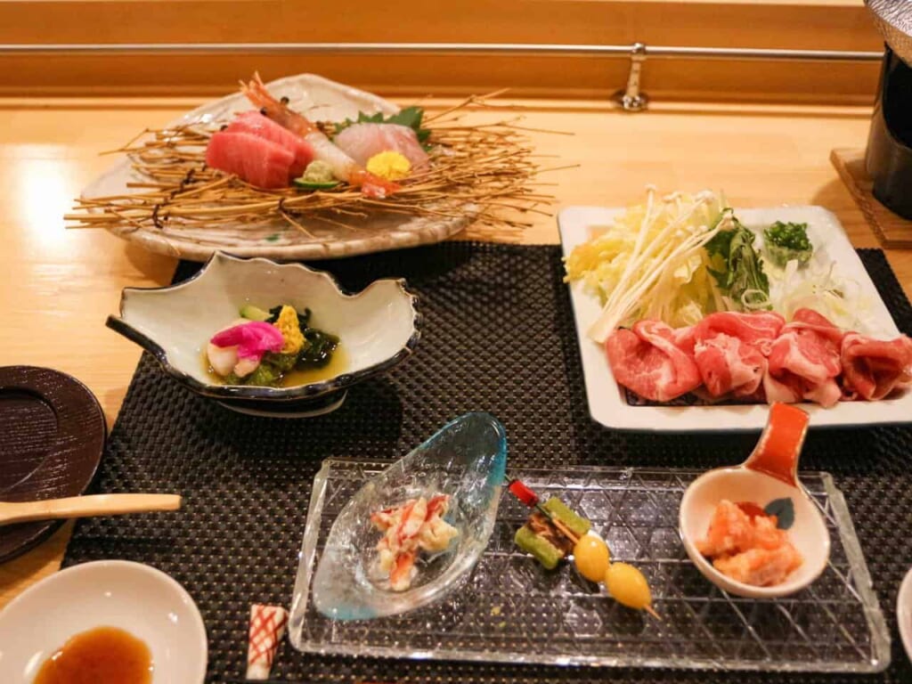 Semboku - Ryokan Aoni Sanso et sa gastronomie