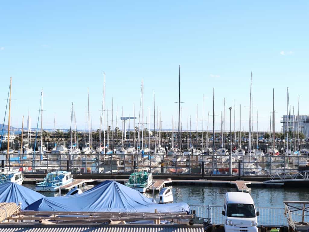 Le port de plaisance d'Enoshima