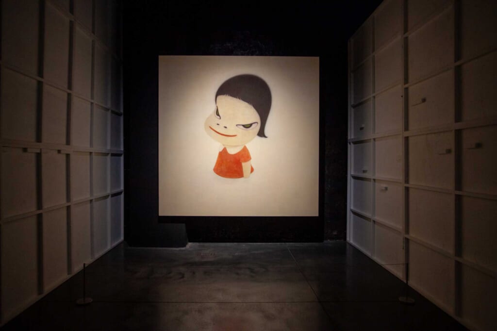 Œuvre dans un musée d'art contemporain au Japon