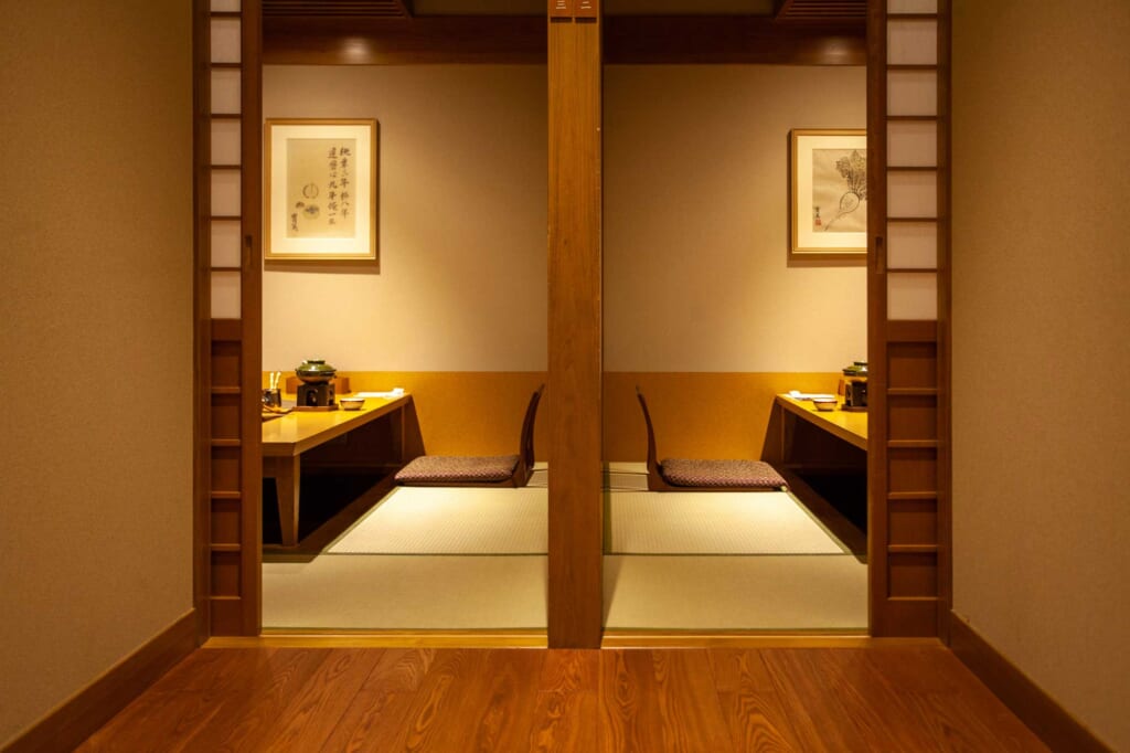 Chambres luxueuses d'un hôtel japonais dans le Tohoku