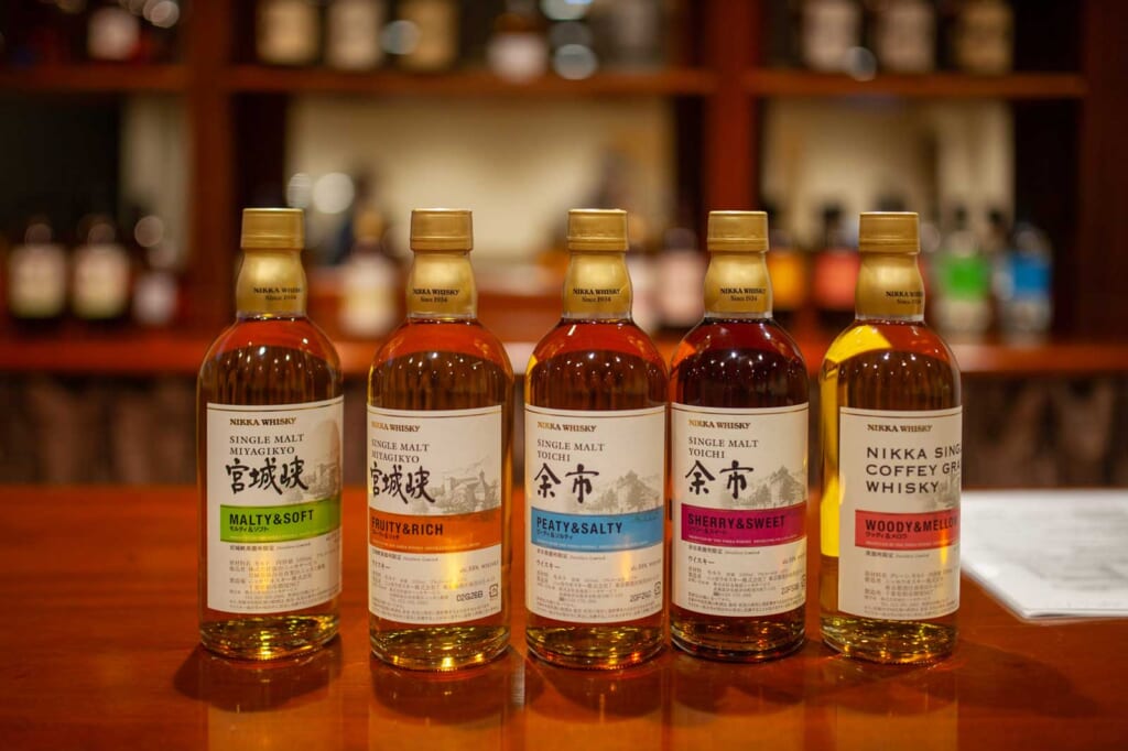 Gamme de whisky Nikka