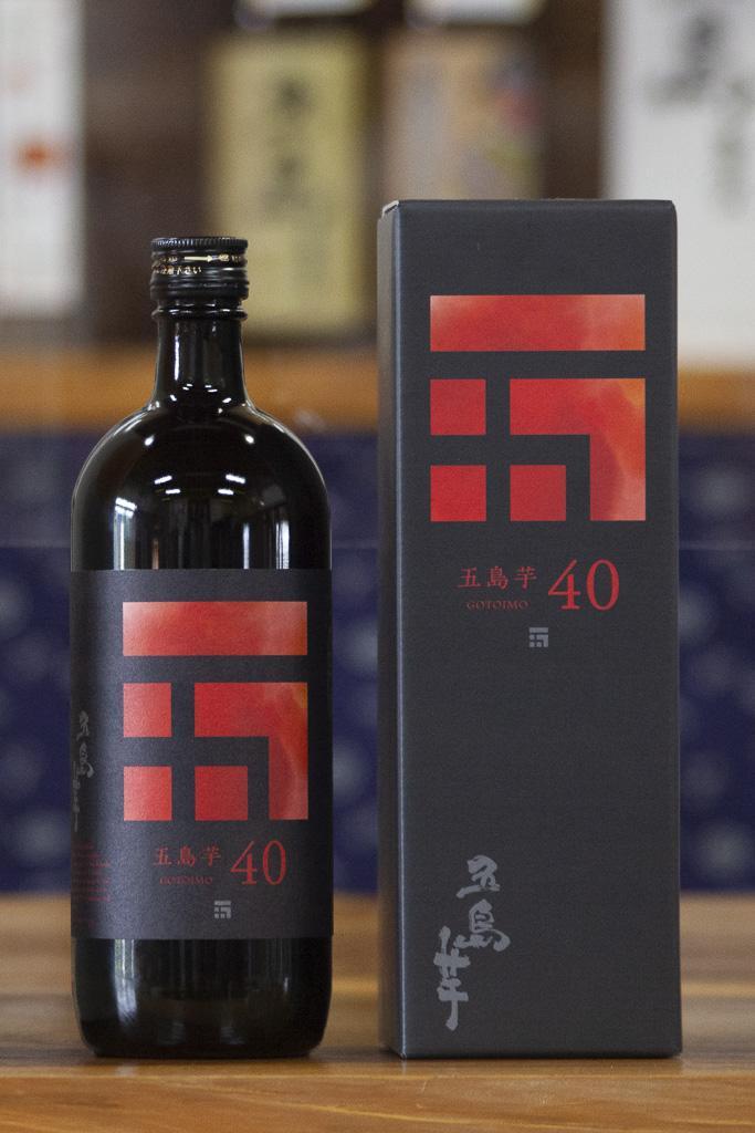 bouteille de shochu ayant remporté des prix