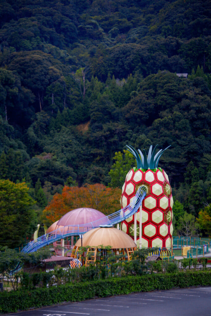 Aire de jeux au parc fruitier de Hamamatsu Tokinosumika