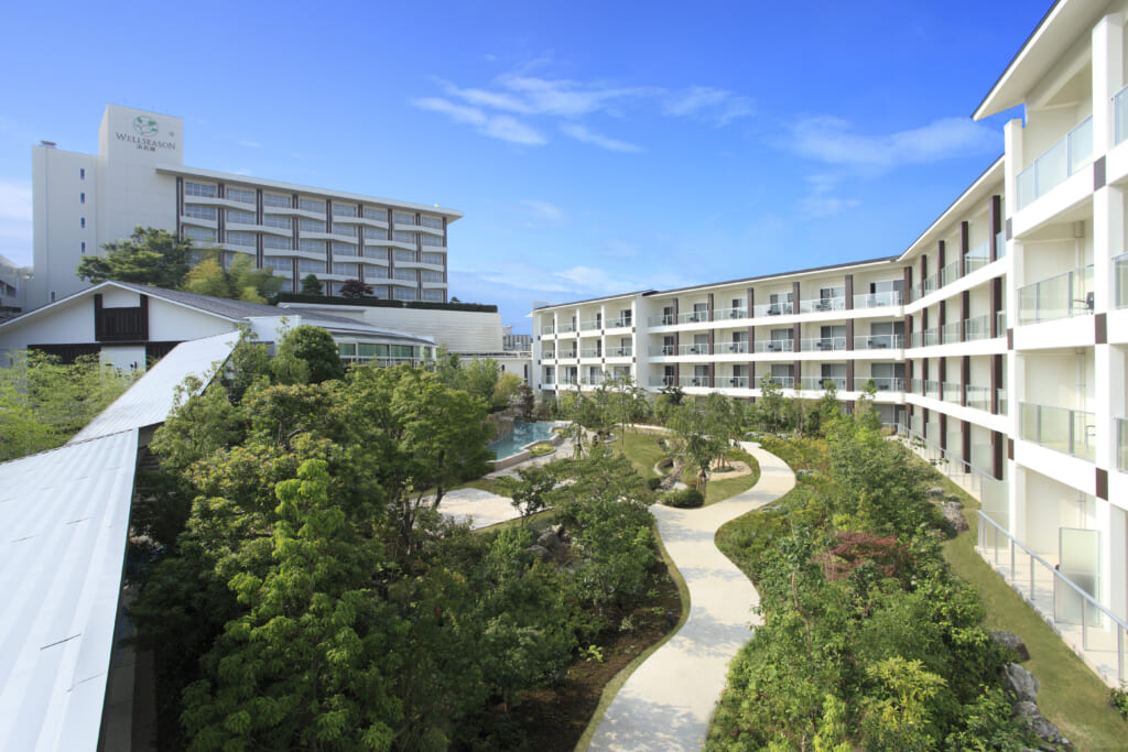 L'hôtel Wellseason Hamanako et son cadre de charme