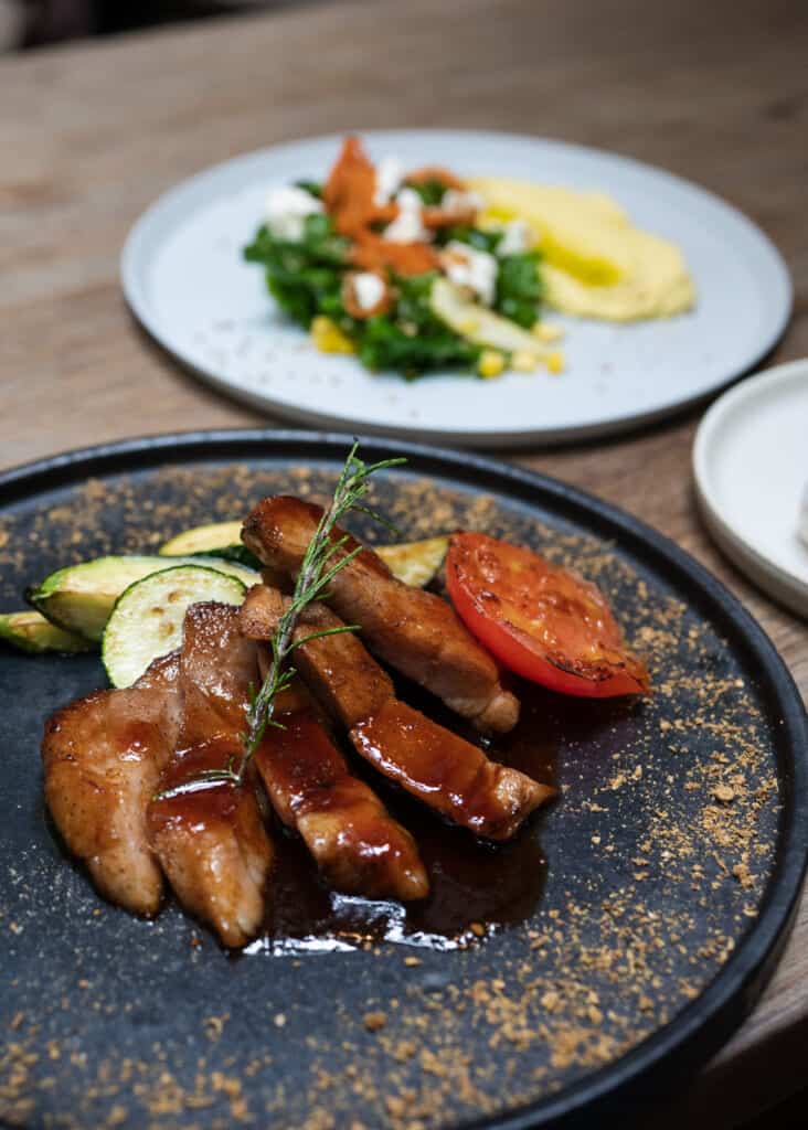 Plats de cuisine contemporaine japonaise