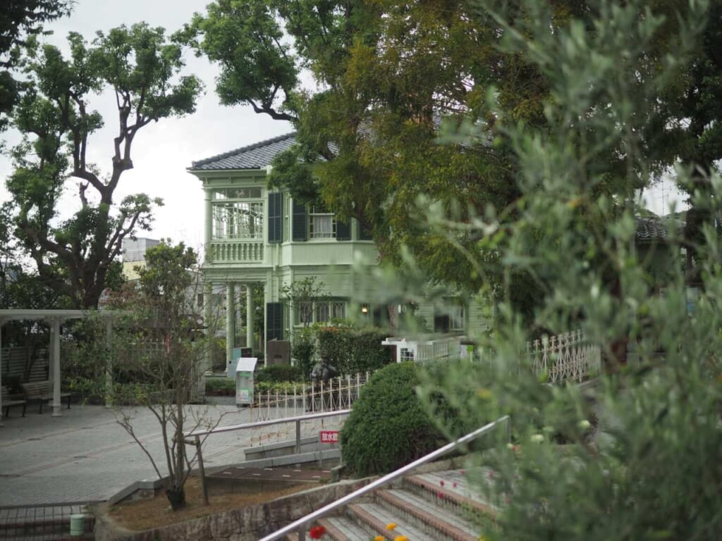 maison occidentale à Kobe