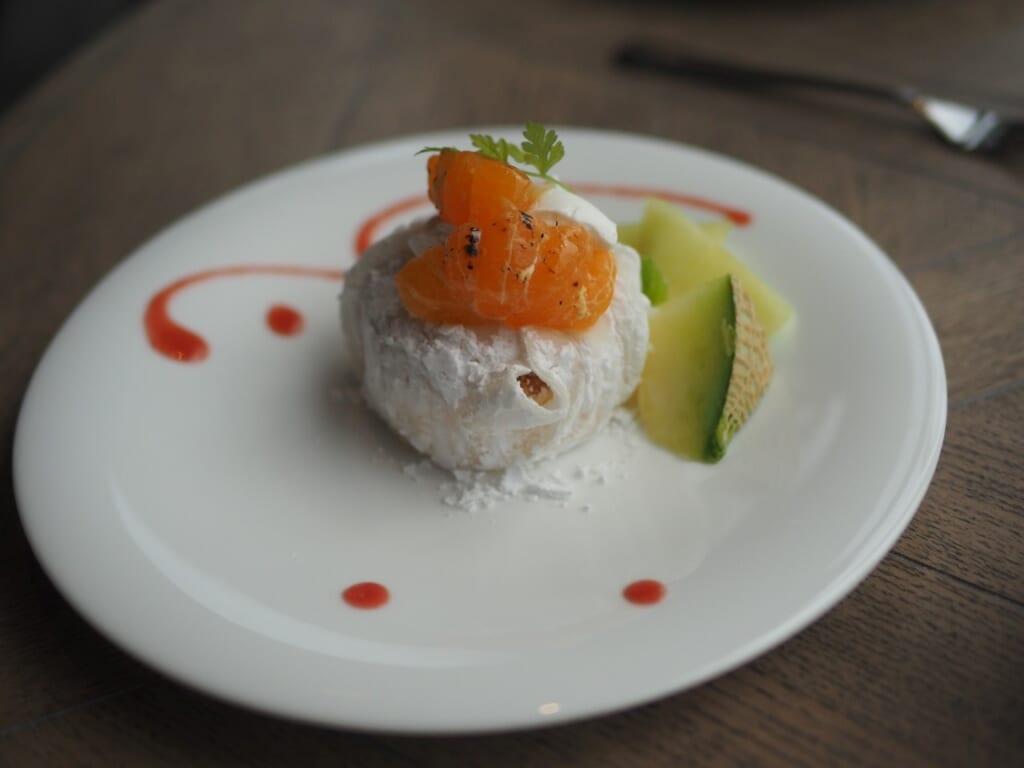 cheese casque basque à la mikan