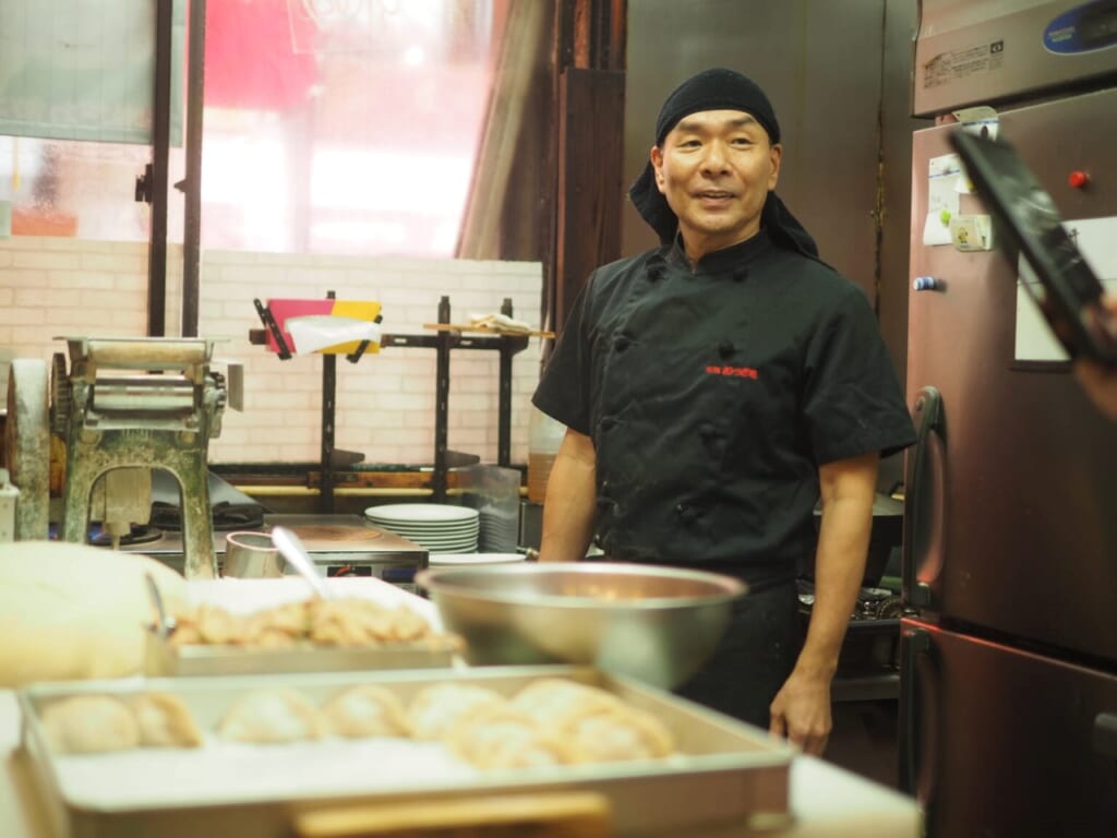 chef, restaurant de gyozas