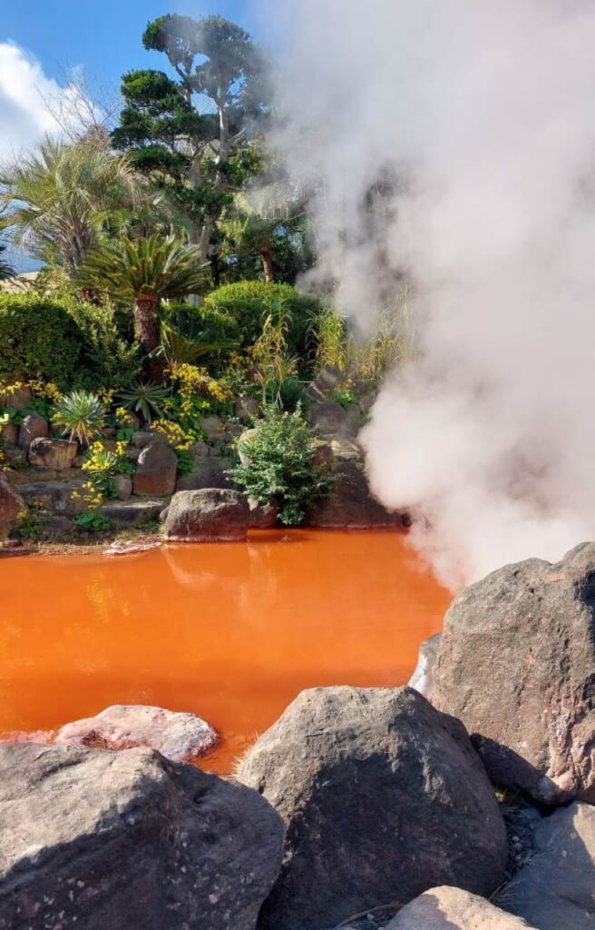 Chi no Ike, ou « l’étang de sang », ville de Beppu