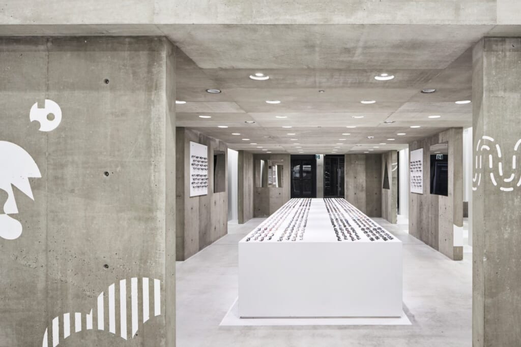 Magasin de lunettes au Japon