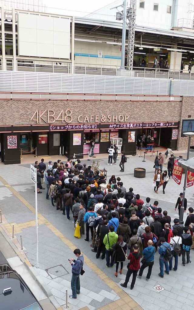 Le café AKB48. Photo : yano@mama.akari.ne.jp