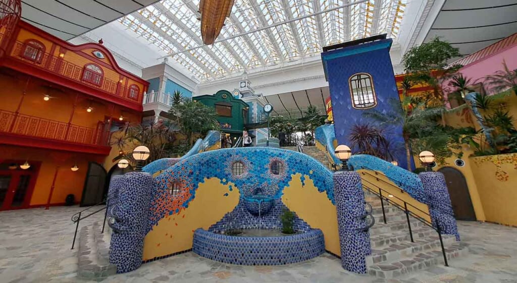 L'intérieur du Parc Ghibli