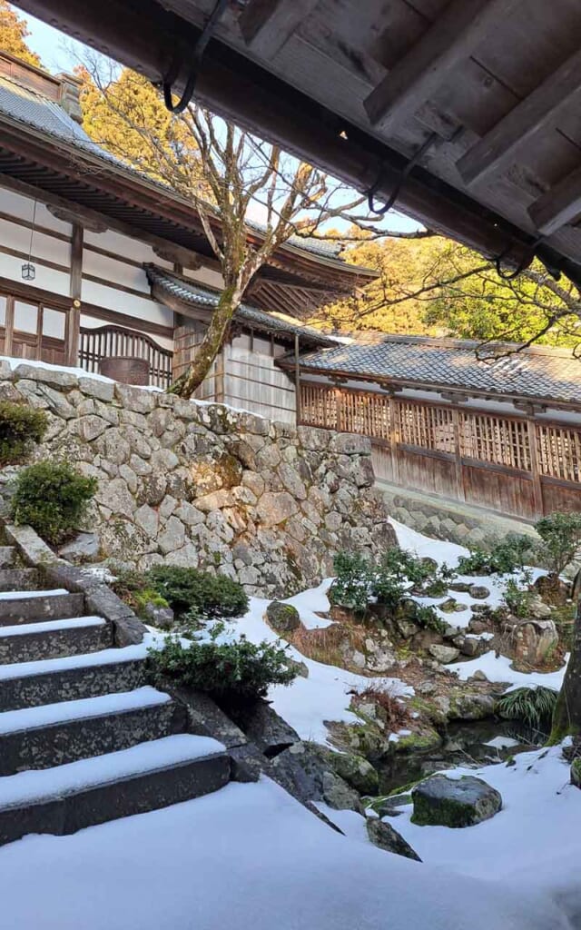 Eihei-ji en hiver