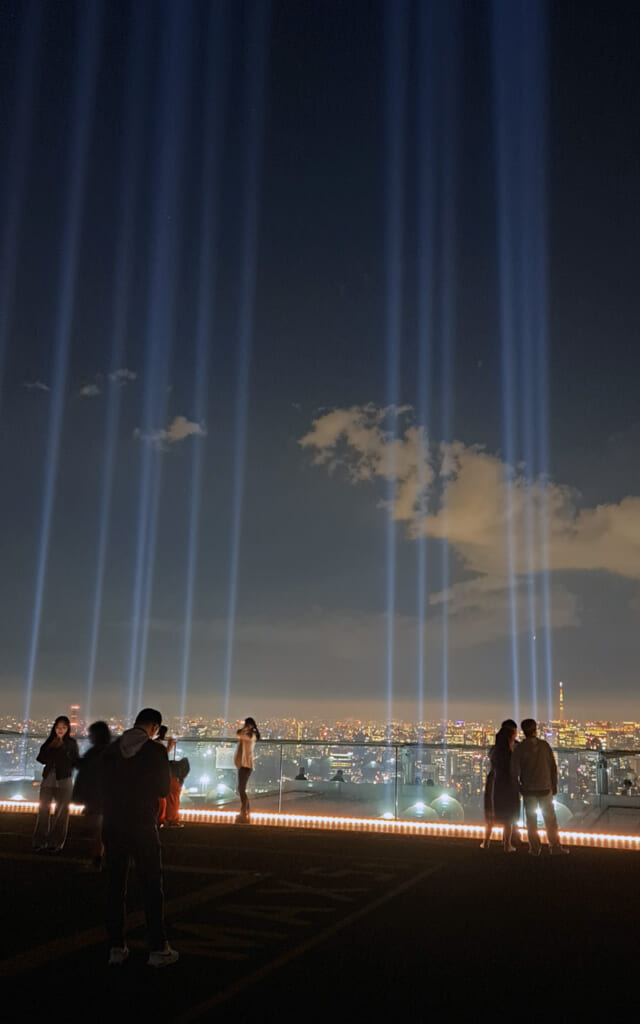 Shibuya Sky de nuit