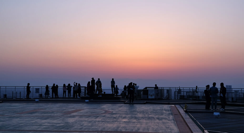 Tokyo City Views au crépuscule