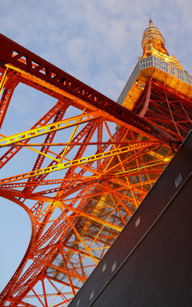 Tokyo Tower le soir