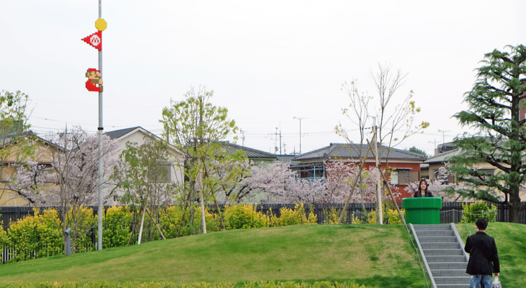 Cour intérieure du Musée Nintendo
