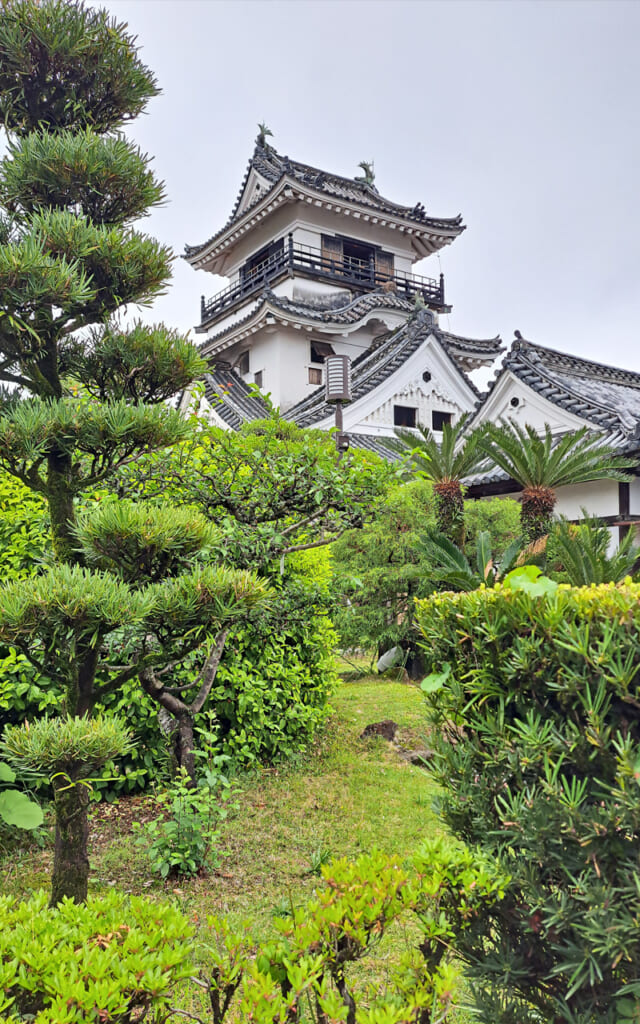 Le château de la ville de Kochi