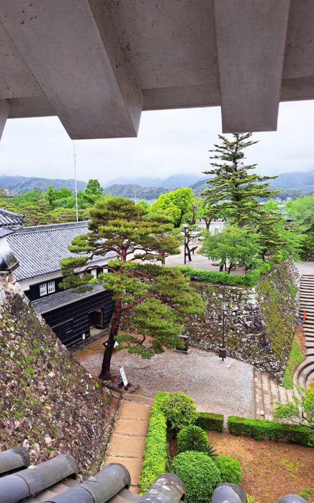 Vue depuis le château de Kochi