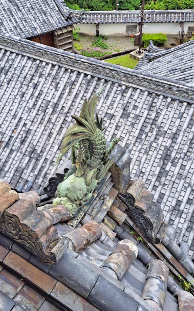 Un détail du château de Kochi