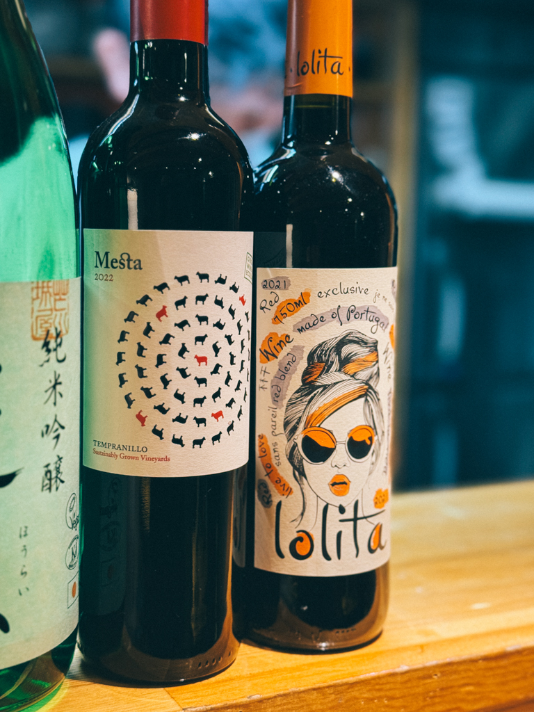 Menu des boissons végane