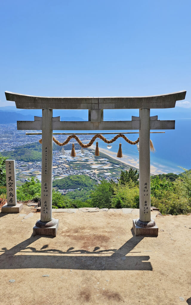 Le torii du sanctuaire