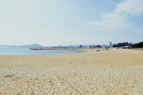 Ogigahama: playa californiana en Wakayama