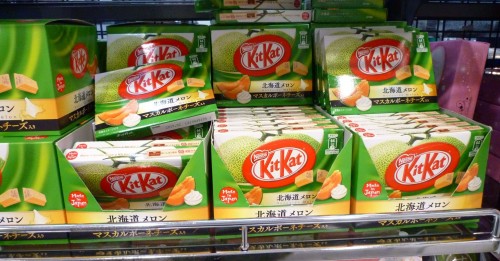 Kit Kat de melón japonés.