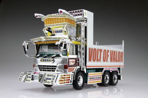 Modelo a escala de un camión dekotora