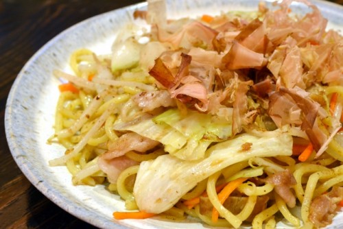 Yakisoba, fideos japoneses