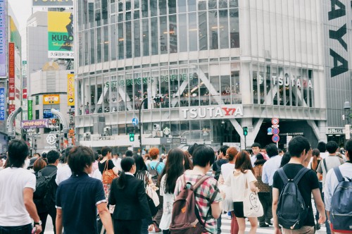Barrio de Shibuya en Tokio