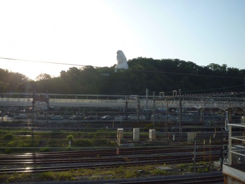 Vistas desde el Shonan Mnorraíl de Enoshima