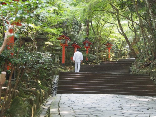 Ruta a través de Kunisaki, en Oita.