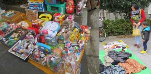 Mercadillos de segunda mano en Japón.