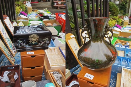 Mercadillo de segunda mano japonés.